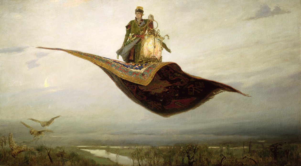 Le Tapis Magique, 1880 - Apollinari Mikhailovich Vasnetsov