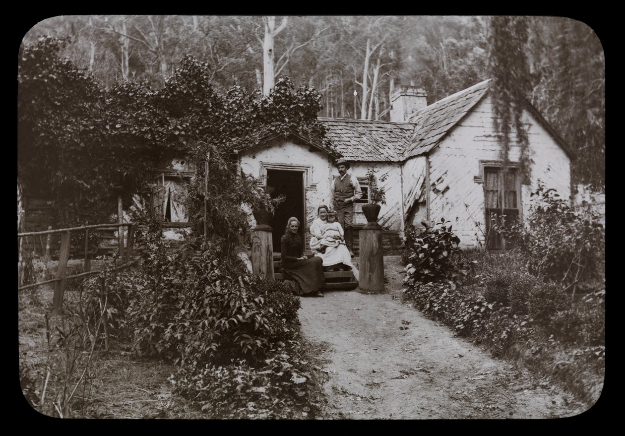 Cabane du forestier, Ferntree Gully - Archibald James Campbell