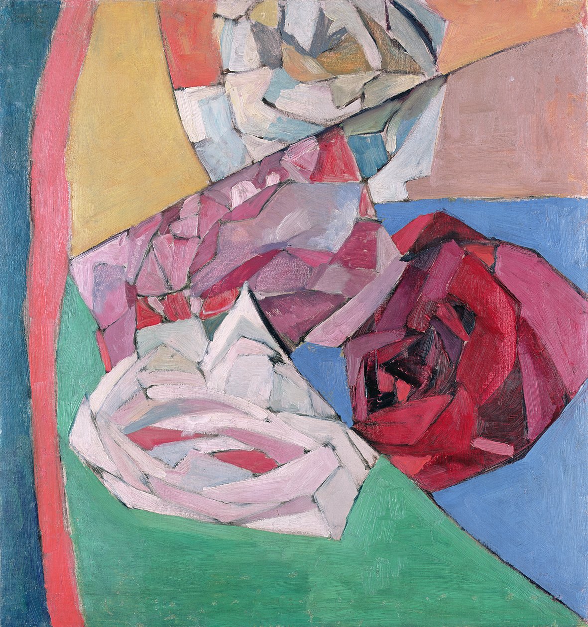 Composition, vers 1914-16 - Aristarkh Vasilievic Lentulov