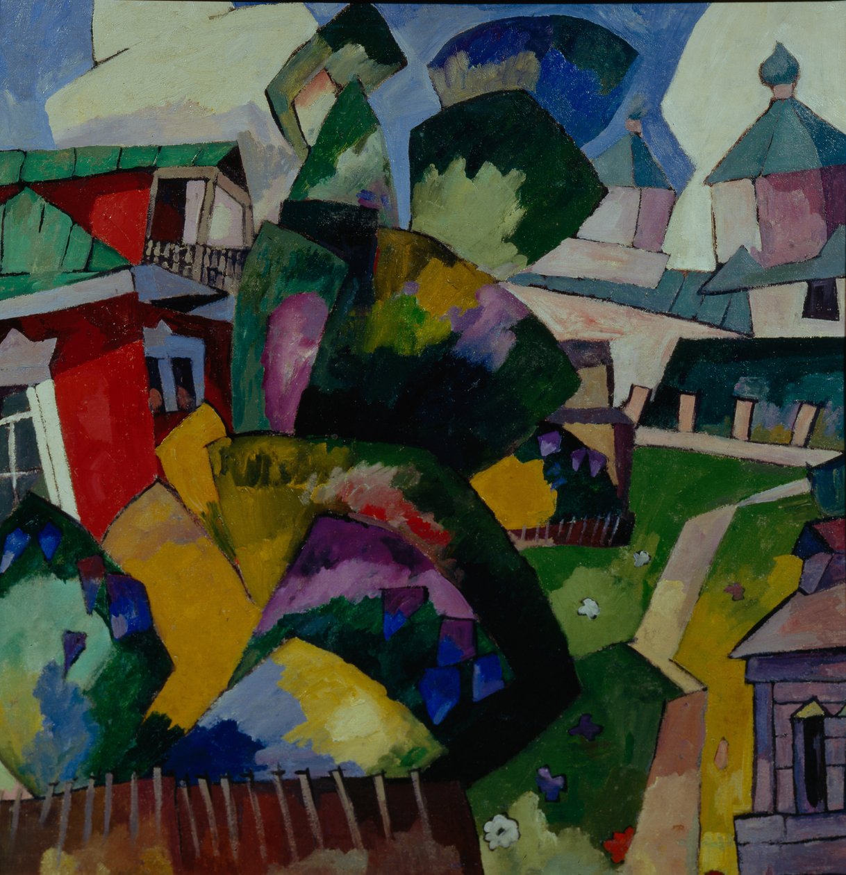 Paysage, années 1900-1910 - Aristarkh Vasilievic Lentulov