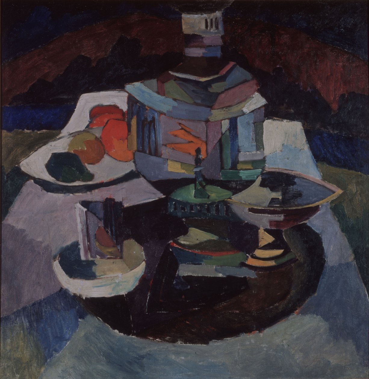 Nature morte avec un samovar, 1913 - Aristarkh Vasilievic Lentulov