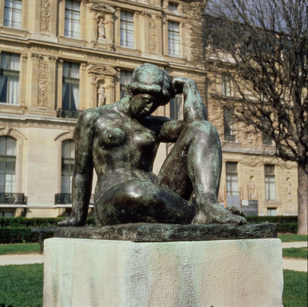 La Méditerranée, Place du Carrousel, Louvre, Paris, 1902-05 - Aristide Maillol