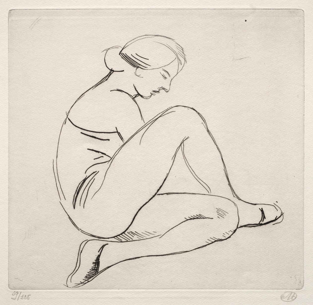 Femme Assise - Aristide Maillol