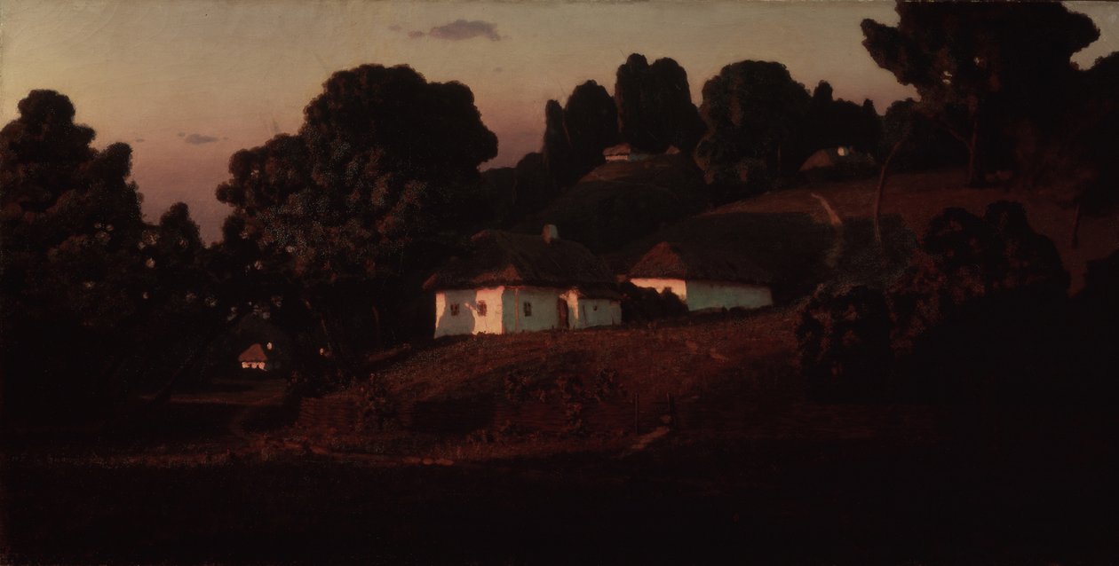 Soirée en Ukraine, 1878 - Arkhip Ivanovich Kuindzhi