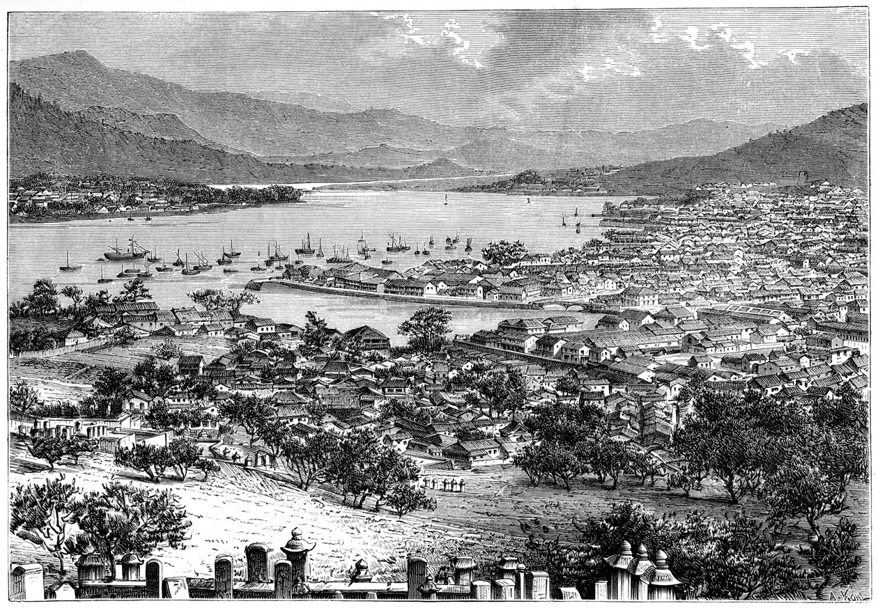 Nagasaki, Japon, 1895 - Armand Kohl