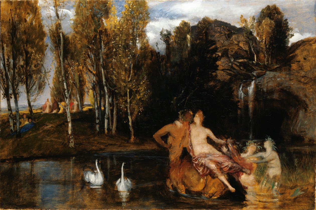 Les Champs Élysées - Arnold Böcklin