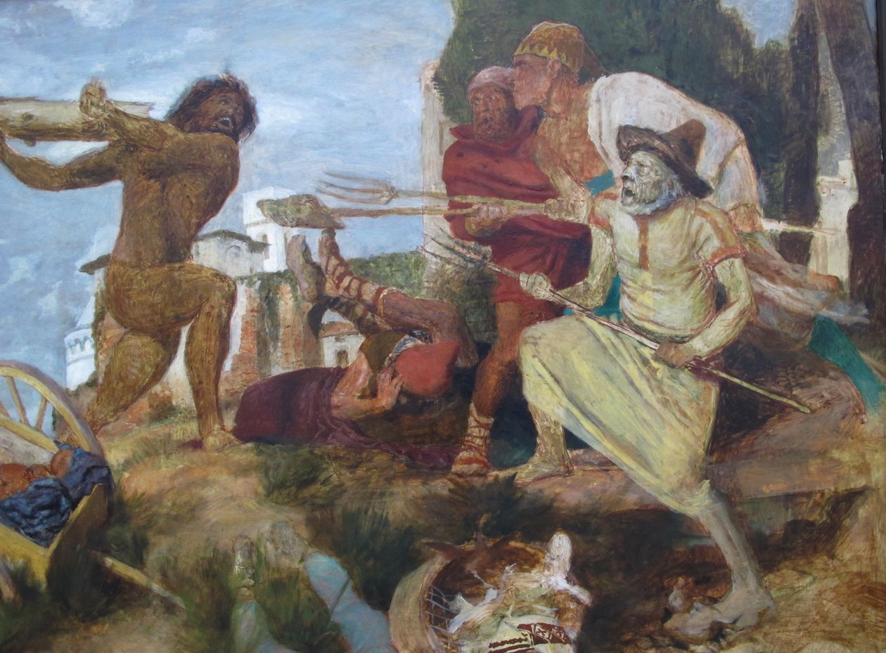 Orlando furioso - Arnold Böcklin