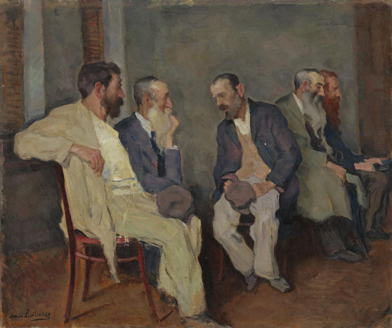 La conversation - Arnold Lakhovsky