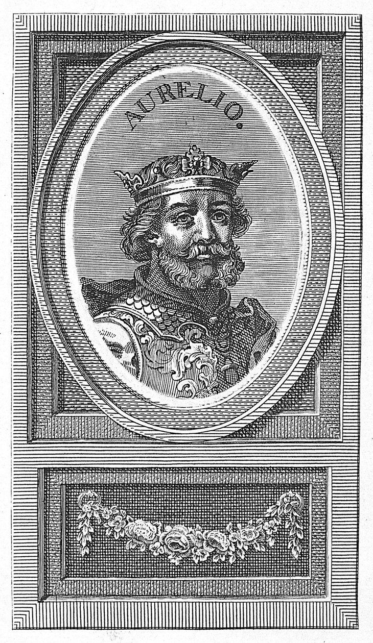 Aurelio, roi des Asturies - Arnold van Westerhout