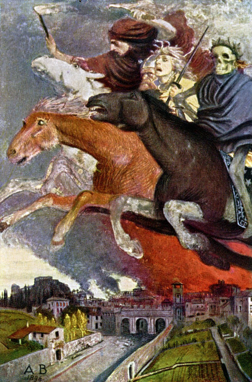Allégorie de la Guerre, c.1910 - Arnold Böcklin