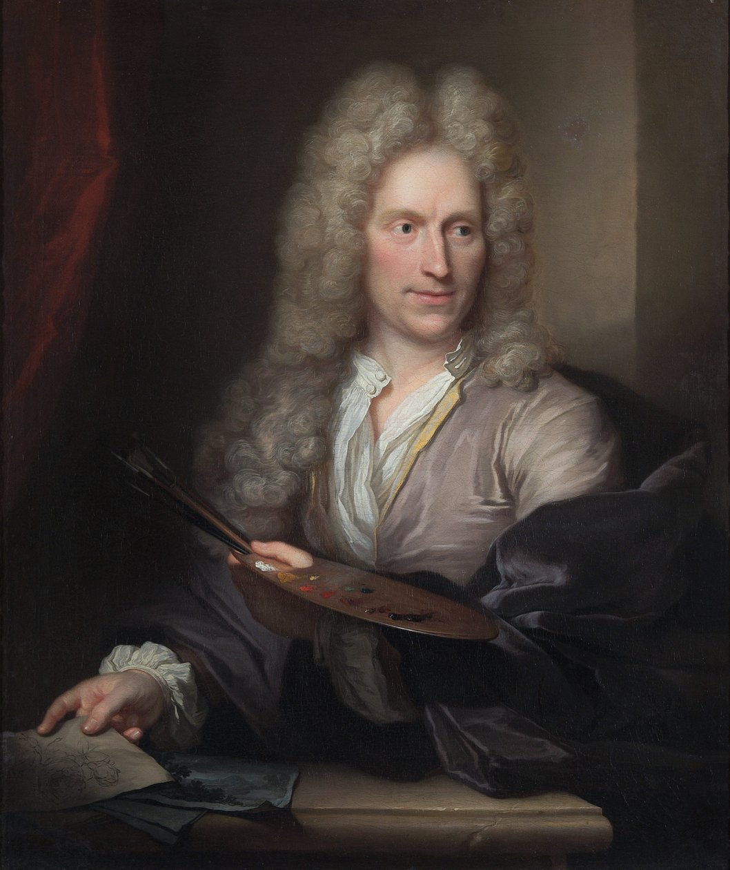 Portrait de Jan van Huysum - Arnold Boonen