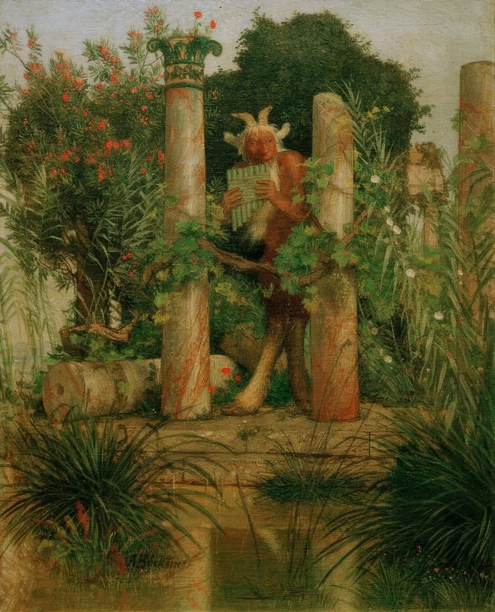 Idylle - Arnold Böcklin