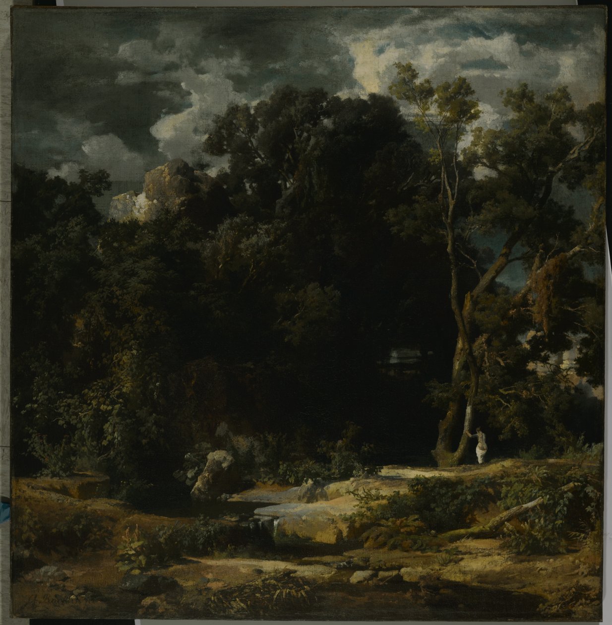 Paysage romain - Arnold Böcklin