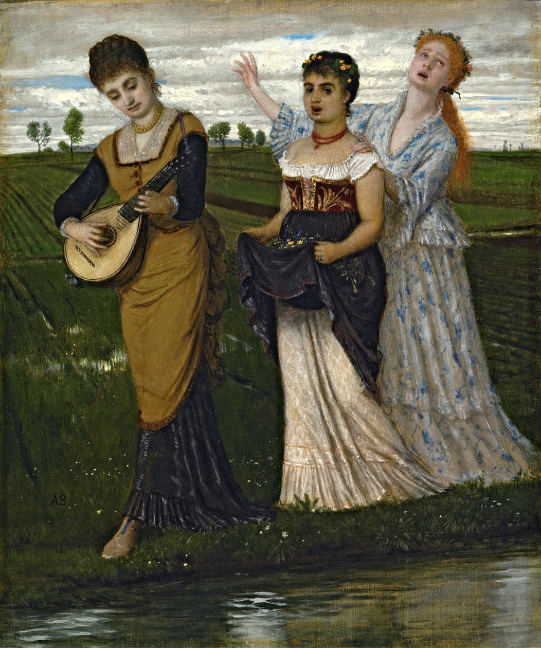 Printemps (Chansons de printemps) - Arnold Böcklin
