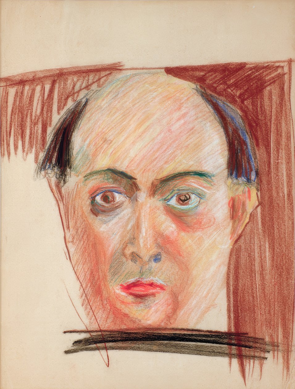 Autoportrait - Arnold Schönberg