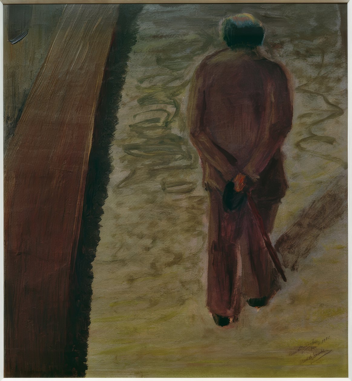 Autoportrait de dos - Arnold Schönberg