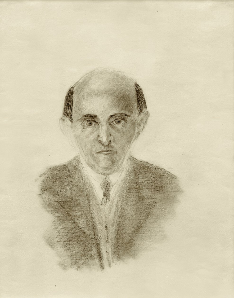 Autoportrait - Arnold Schönberg