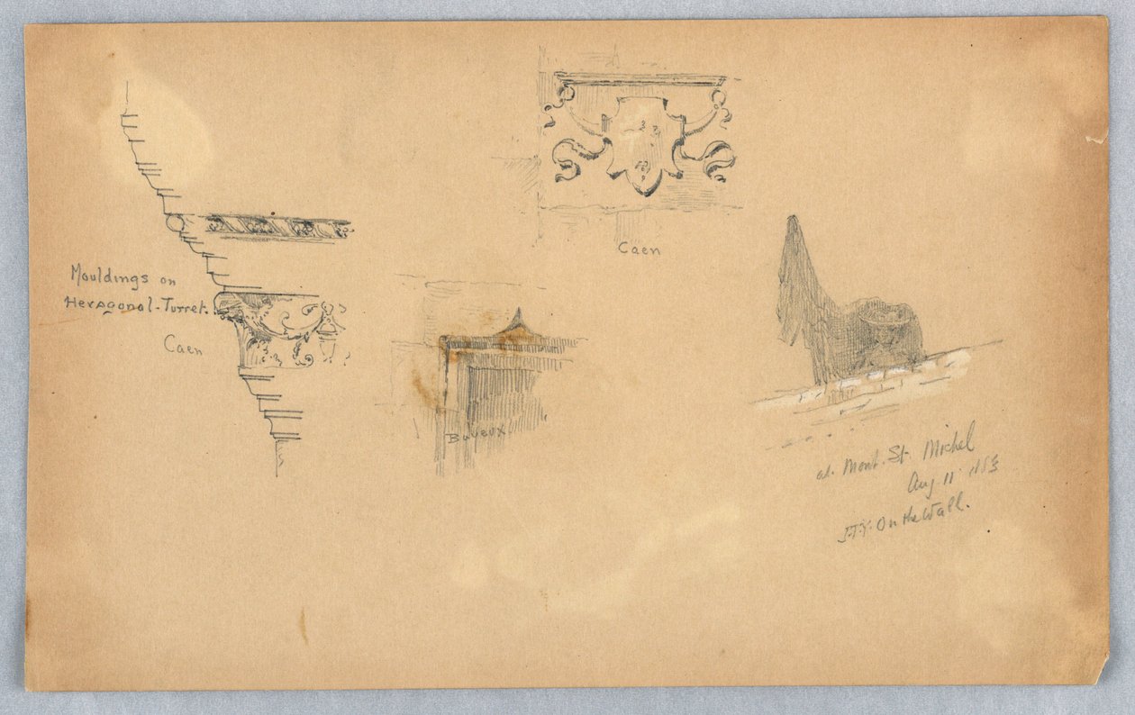 Détails architecturaux - Arnold William Brunner