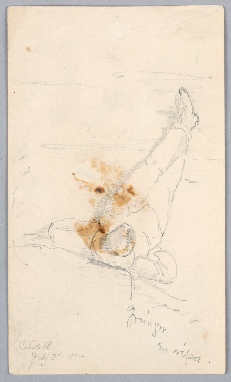 Gainger en repos - Arnold William Brunner