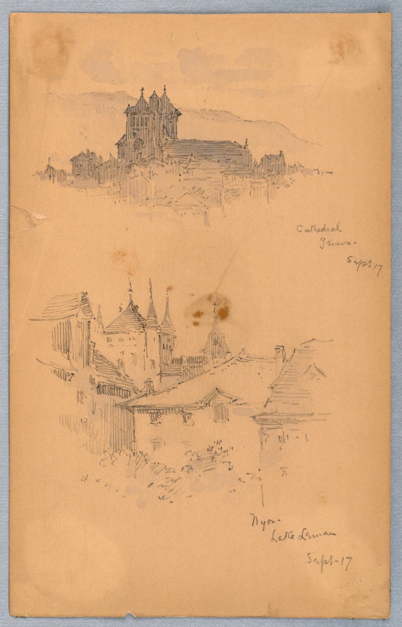 Nyon, Cathédrale de Genève - Arnold William Brunner