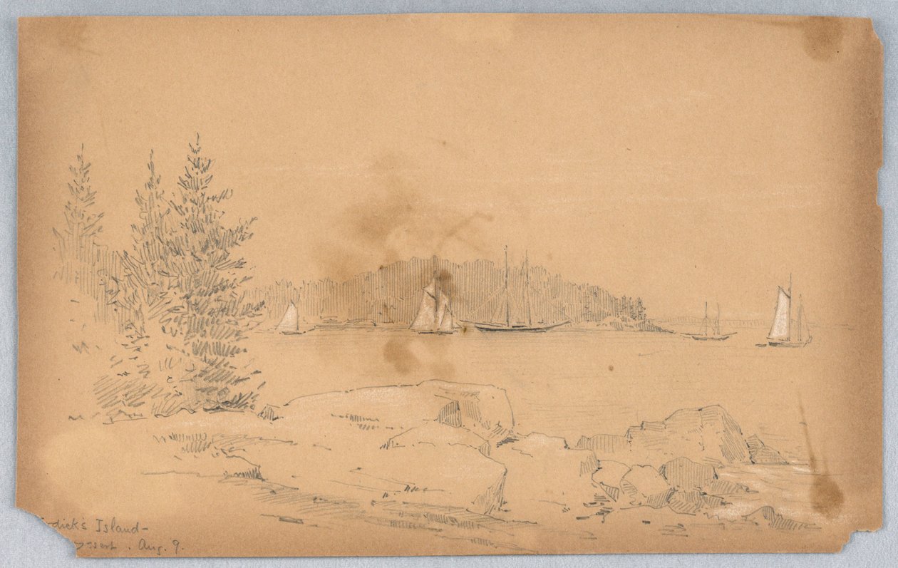 Île de Rodick, Mt. Desert - Arnold William Brunner