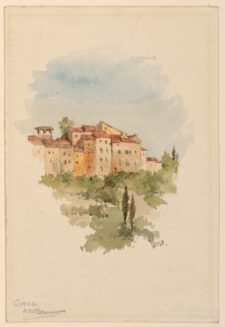 Sienne - Arnold William Brunner