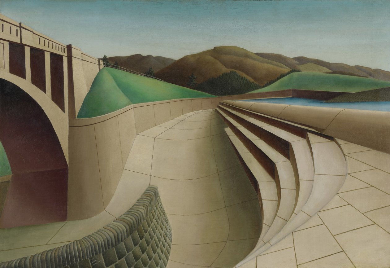 Paysage américain - Arnold Wiltz