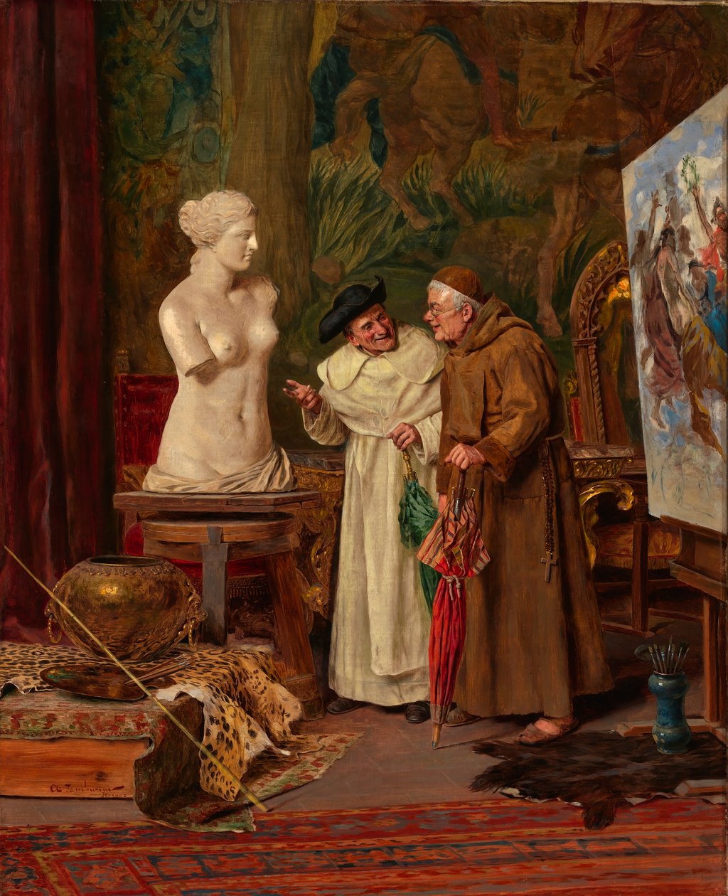 Dans le studio - Arnoldo Tamburini