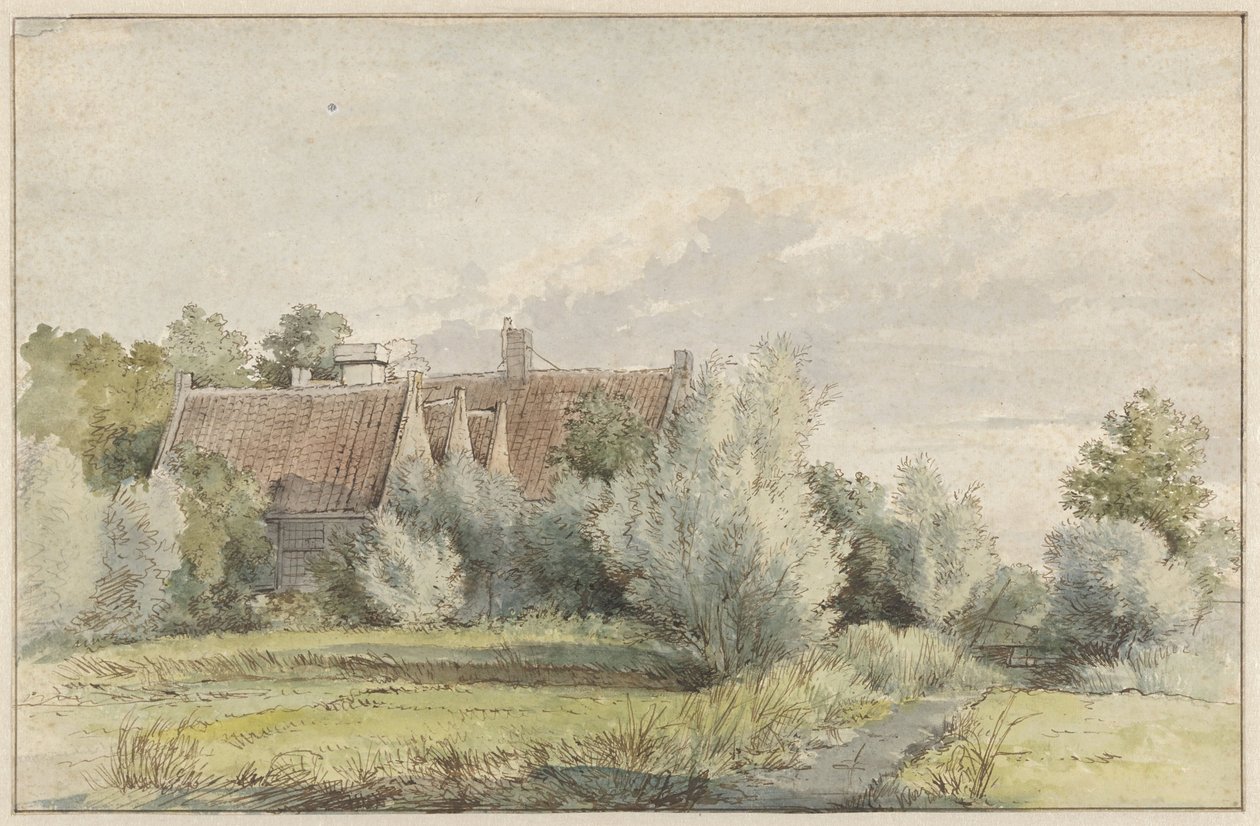 Maison entre les arbres - Arnoldus Johannes Eymer