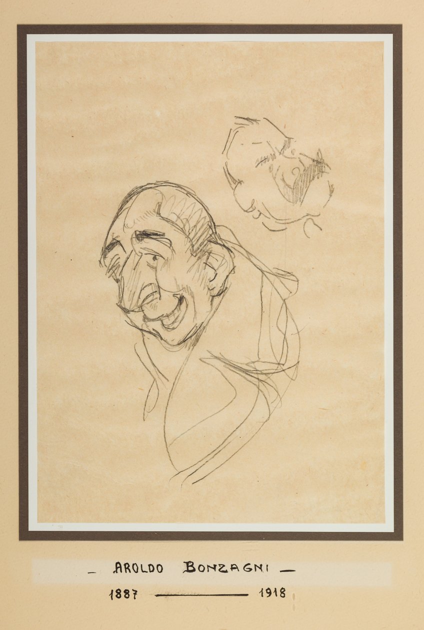 Mendiants (crayon sur papier) - Aroldo Bonzagni