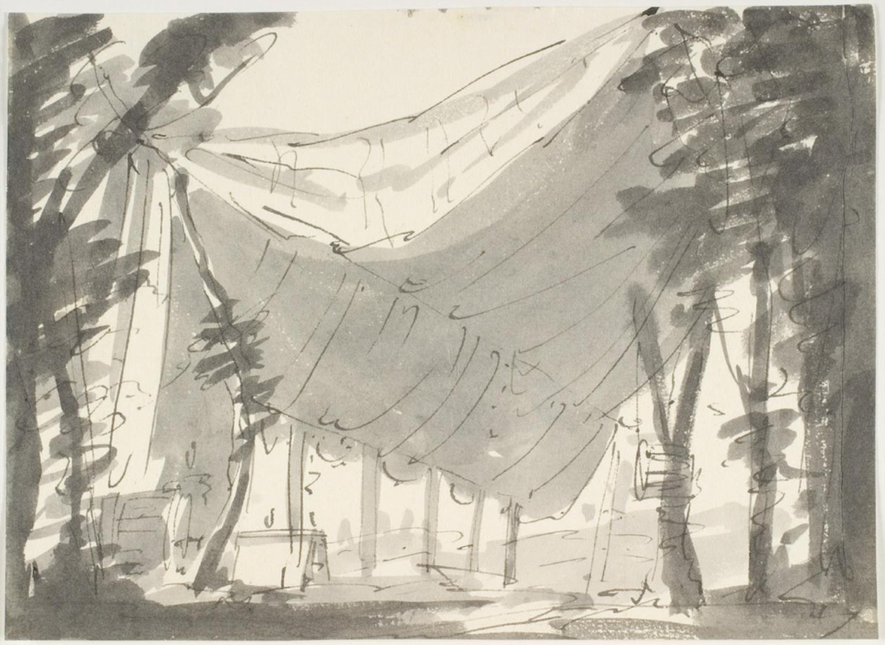 Tentes dans le paysage - Aron Wallick