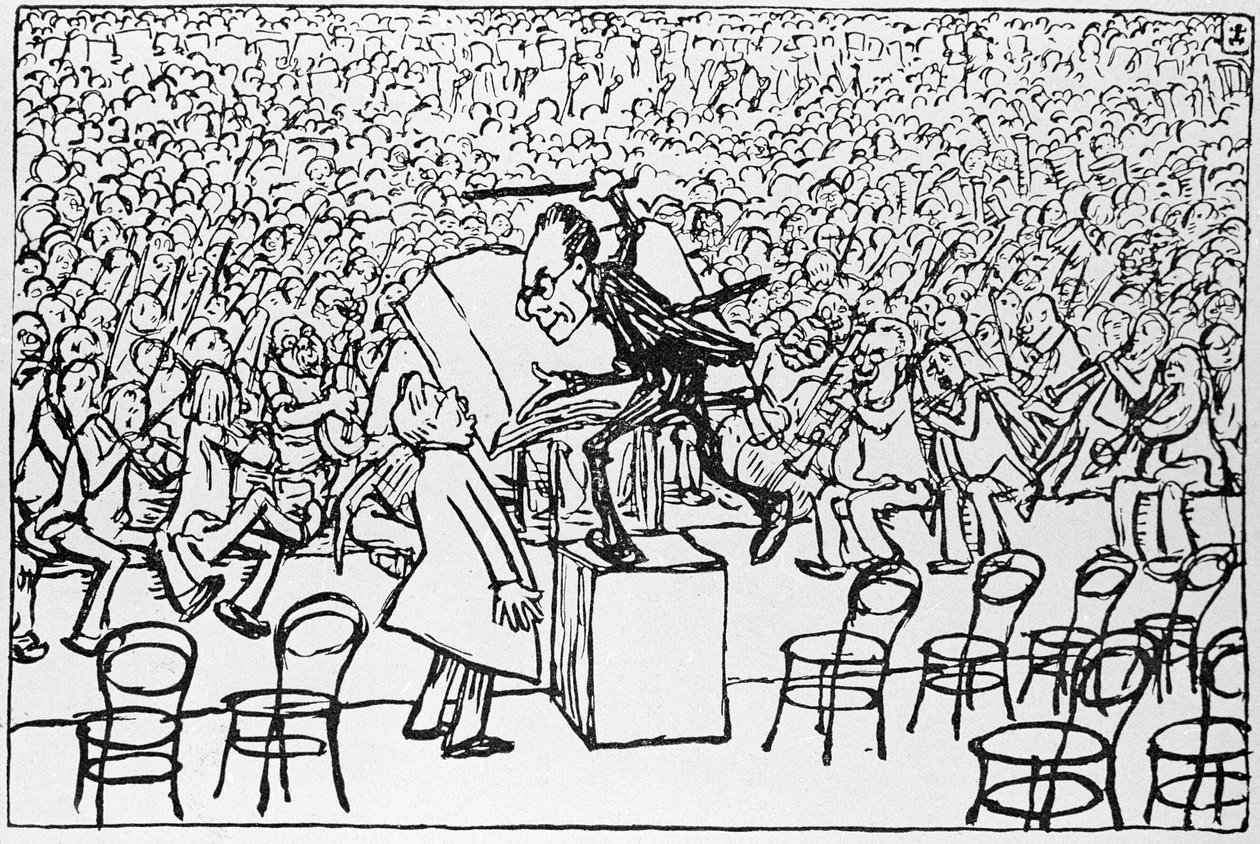 Gustav Mahler dirigeant, de 