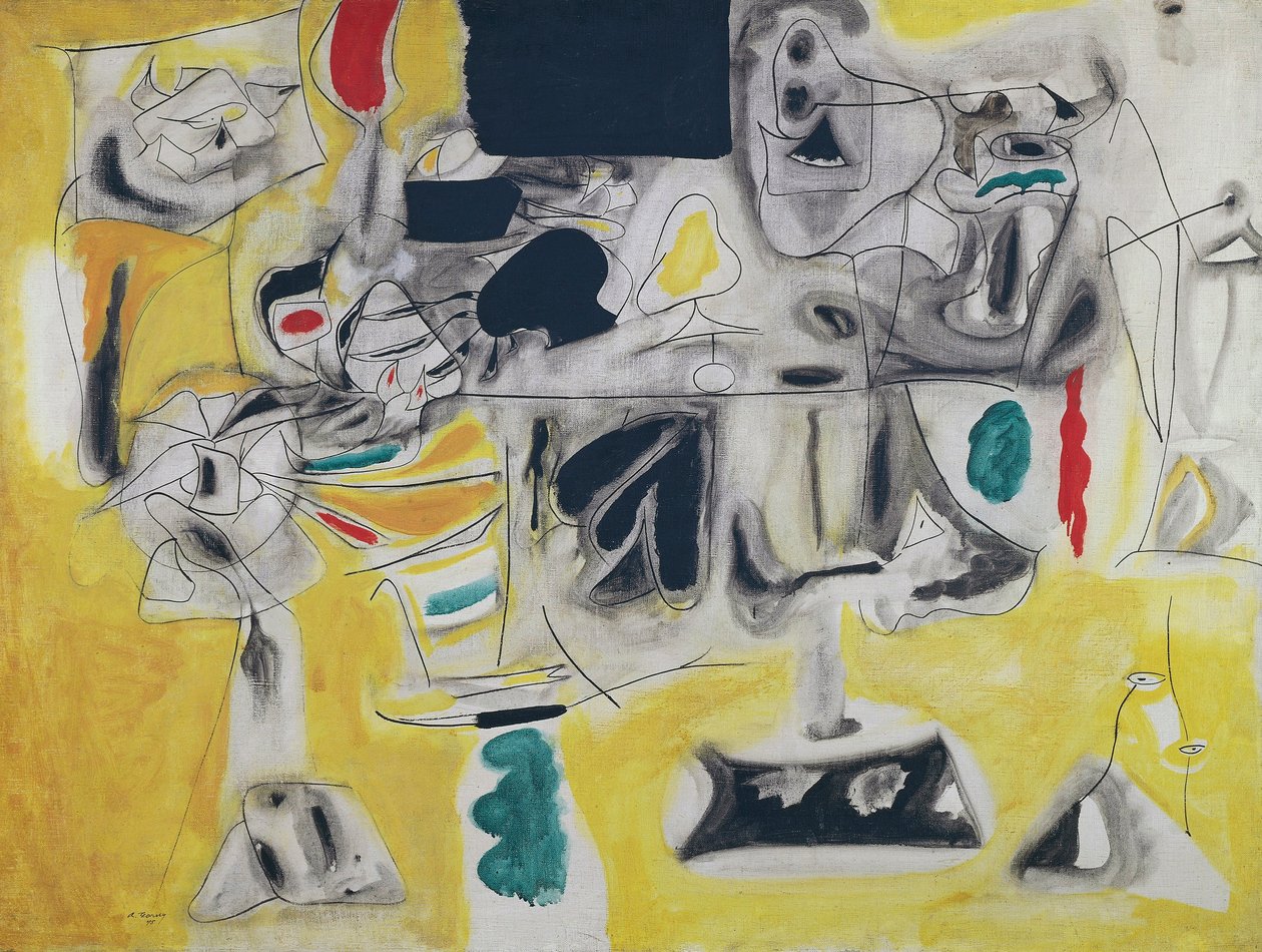 Paysage-Table - Arshile Gorky