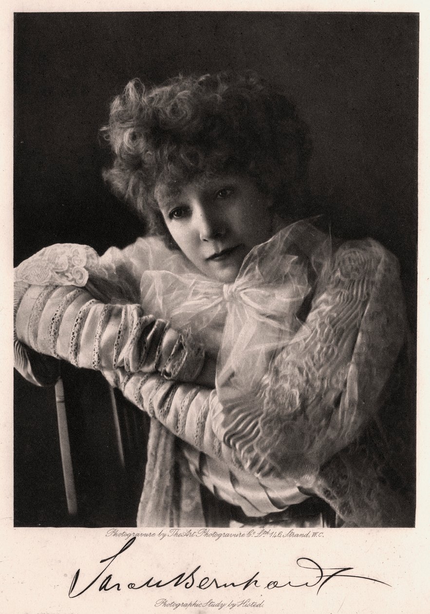 Sarah Bernhardt, actrice française - Art Photogravure Co