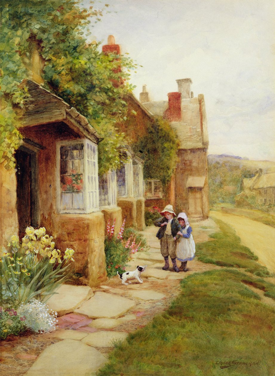 Broadway - Le chiot - Arthur Claude Strachan