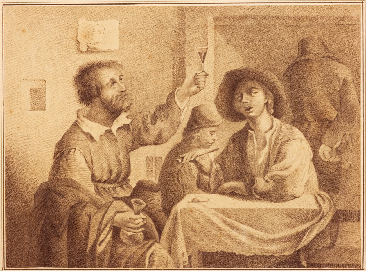 Scène de Taverne - Arthur Devis