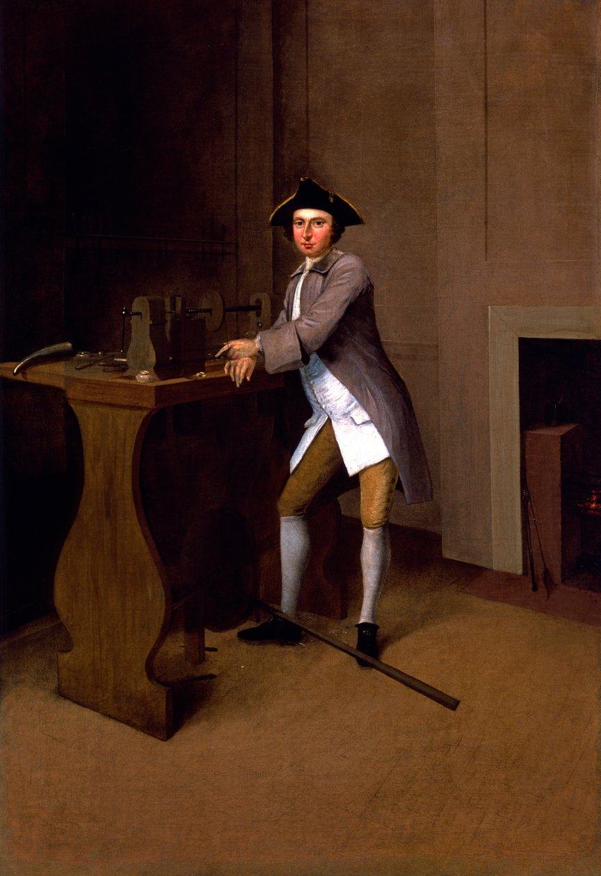 Homme travaillant au tour - Arthur Devis