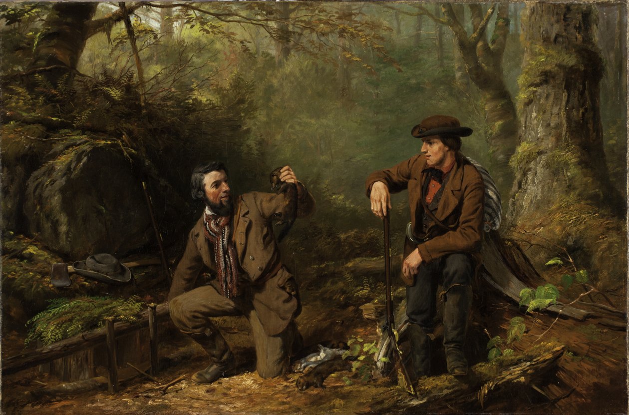 Piégeage de vison - Arthur Fitzwilliam Tait
