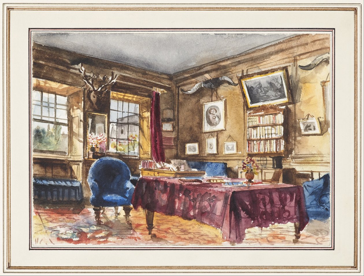 Chambre de Pynson Wilmot Bennitt, Trinity College, Oxford - Arthur Frederick Payne
