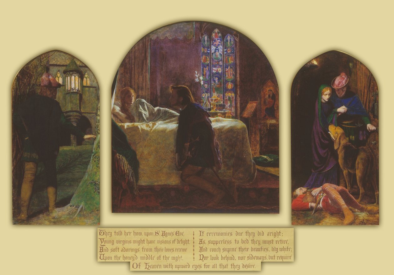 La Veille de la Saint-Agnès - Arthur Hughes