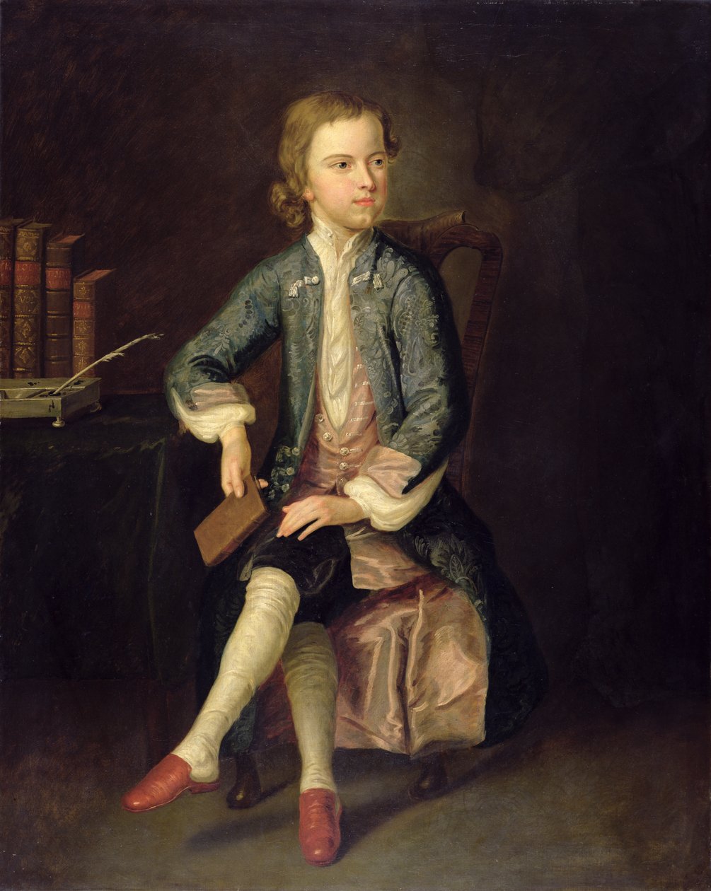 Portrait de Thomas Gray (1716-71) c.1731 - Arthur Pond