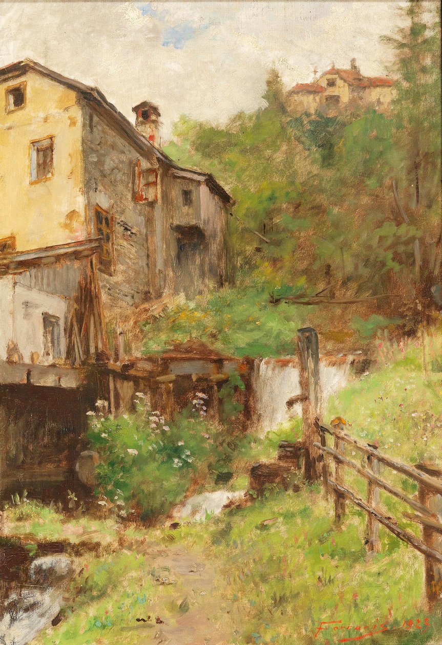 Vieux moulin - Arthur von Ferraris