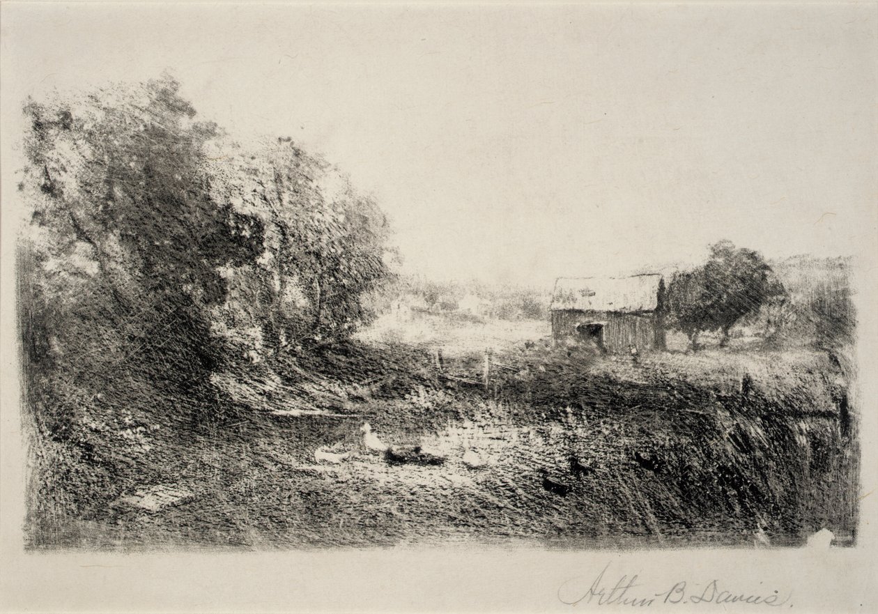 Étang aux canards - Arthur B. Davies