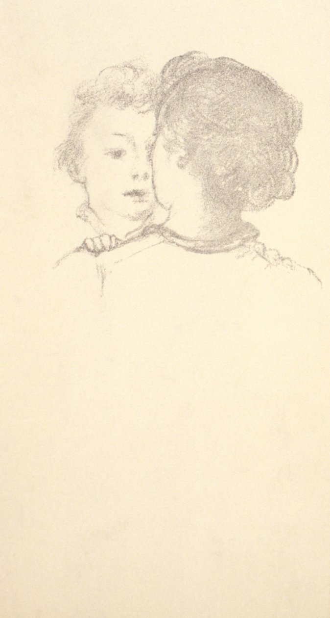 Rab (face à une femme) - Arthur B. Davies