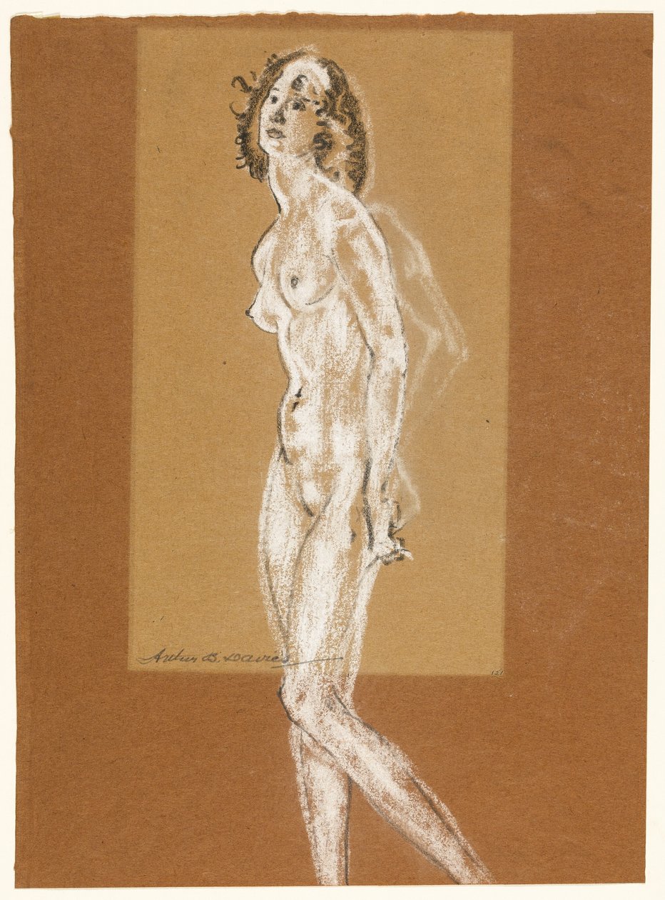 Nu féminin debout - Arthur B. Davies