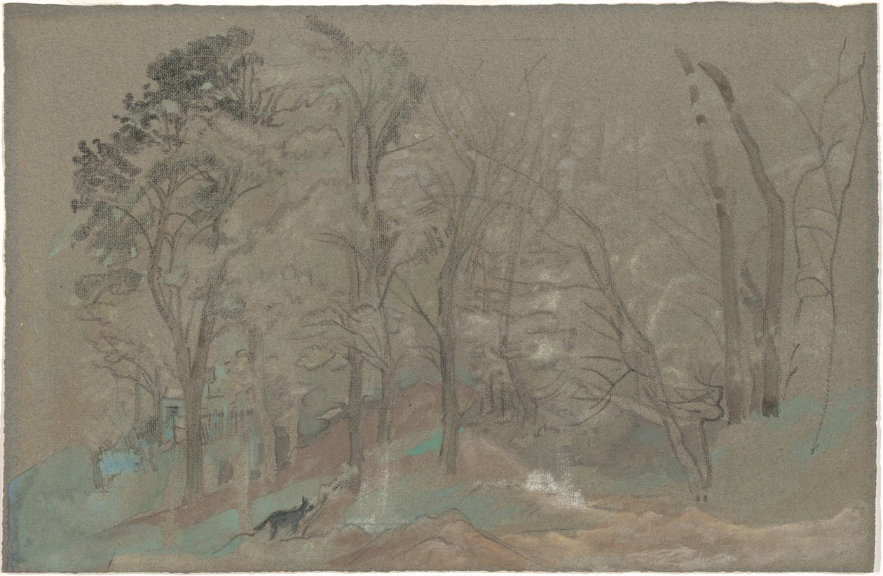 La première neige - Arthur B. Davies