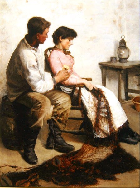 Cour, 1887 - Arthur Bateman