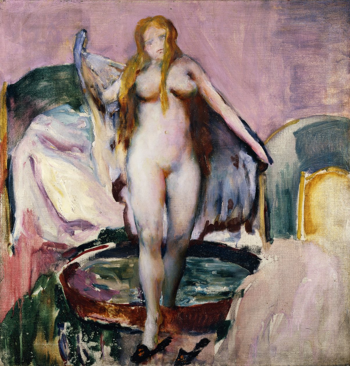 Après le bain - Arthur Beecher Carles