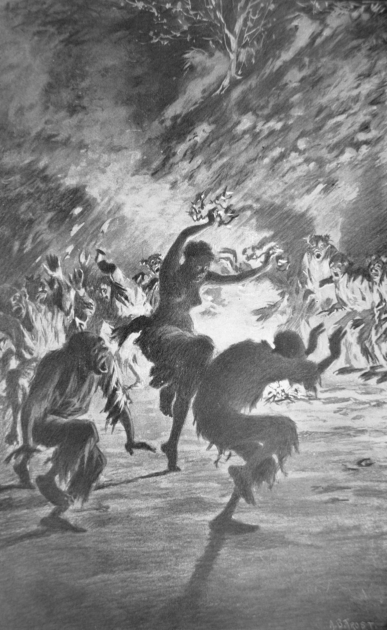 Rituel vaudou haïtien - Arthur Burdett Frost