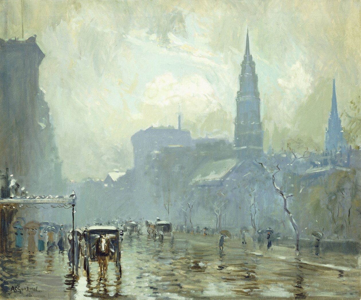 Cinquième Avenue - Arthur Clifton Goodwin